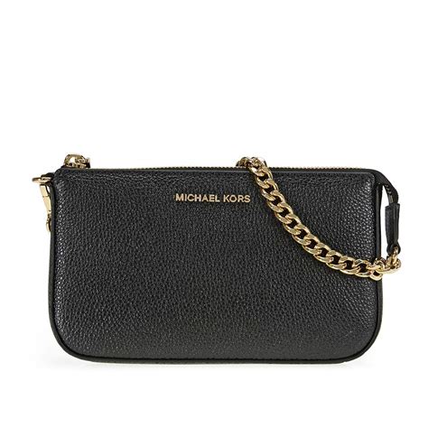 michael kors leather clutch